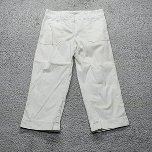 Tommy Hilfiger White Low Rise Capri Pants 31x23